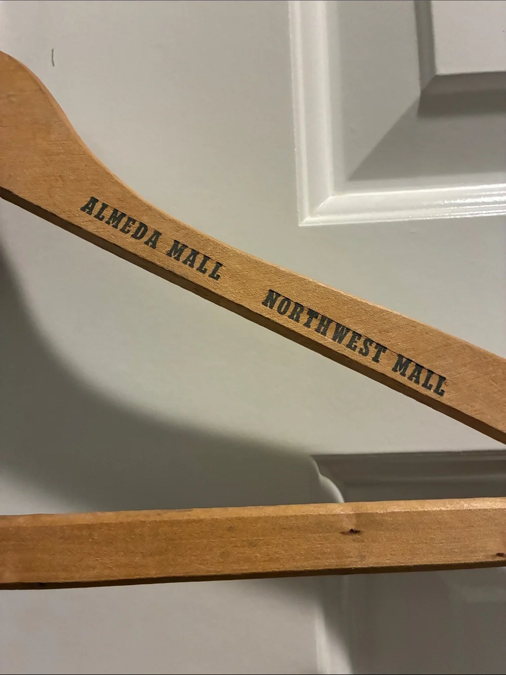 Wooden Suit Hanger in Natural Wood